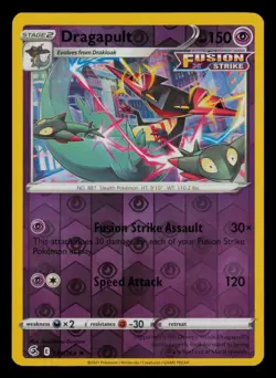 Dragapult 130/264 Holo Rare Fusion Strike Pokemon Reverse Holo Near Mint - Image 1