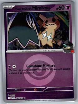 Team Rocket's Mimikyu - (Energy Symbol Pattern) 097/217 - Pokemon - NM - Image 1
