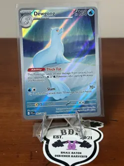 Me02: Phantasmal Flames Pokemon TCG Dewgong Full Art 097/094 - Image 1