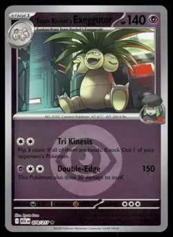 TEAM ROCKET'S EXEGGUTOR (ENERGY SYMBOL) 078/217 ASCENDED HEROES POKEMON NM - Image 2