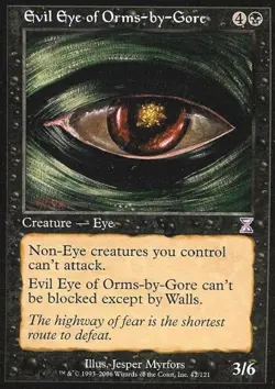 Evil Eye of Orms-by-Gore - Light Play MTG Time Spiral Time Shifted - Image 1