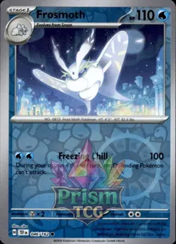 Frosmoth 46/162 Common Reverse Holo Temporal Forces Pokemon - Image 1