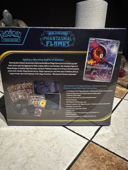 Pokemon TCG Phantasmal Flames Pokemon Center ETB Elite Trainer Box Sealed - Image 3