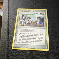 Pokemon Mr. Stone's Project 77/101 Dragon Frontiers Reverse Holo Uncommon Suppo… - Image 2