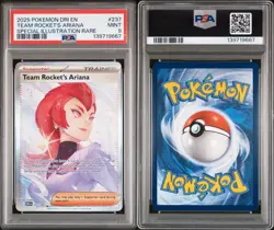 2025 POKEMON DRI SPECIAL ILLUSTRATION RARE #237 TEAM ROCKET'S ARIANA PSA 9 - Image 3