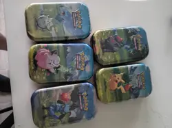 Pokemon Ascended Heroes Mini Tins Complete Art Set Lot of 5 Sealed Brand New - Image 3