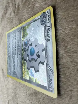 2012 Pokemon TCG McDonald’s Promo Klang Confetti Holo 11/12 LP - Image 4
