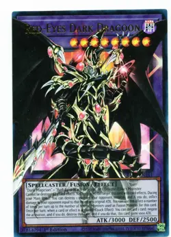 YU-GI-OH Rarity Collection V Red-Eyes Dark Dragoon Extended Art UR RA05-EN141 NM - Image 1