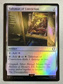 MTG / Talisman of Conviction / PIP / #243 / FOIL / Uncommon / NM - Image 1