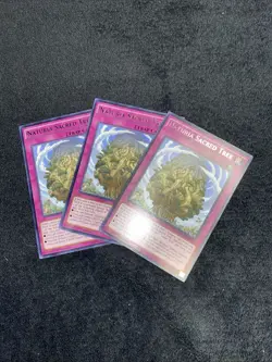 3x Naturia Sacred Tree, The New Challengers/NECH-EN076 - Image 1