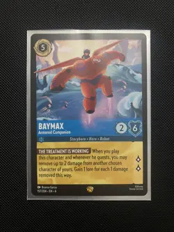 Disney Lorcana - Baymax Armoured Companion - Azurite Seas Legendary Big Hero 6 - Image 2