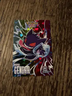 Gengar Rainbow Foil Pokemon Card Database Attacks Kanto - Image 1