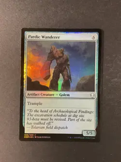 Pardic Wanderer - Foil - Dominaria - Magic the Gathering - MTG - Image 1
