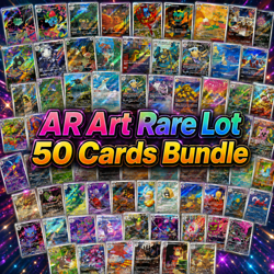 Pokemon Japanese AR Art Rare lot 50 Cards Bundle NM Authentic - Image 1