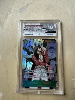 ACE 10 Mihawk Manga OP14-119 Secret Rare One Piece Card JAP - Image 1