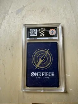 ACE 10 Mihawk Manga OP14-119 Secret Rare One Piece Card JAP - Image 2