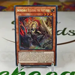 Incredible Ecclesia the Virtuous BODE-EN007 Secret Rare 1st Ed Yugioh Card NM - Image 1