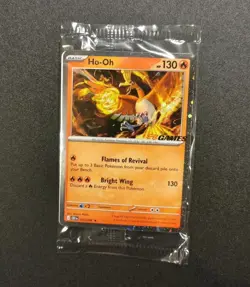 x2 Cards • Ho-oh 010/086 Holo EB GAMES Stamped Promo Chaos Rising - Image 2