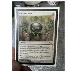 Chrome Mox 152/306 Rare Regular - Mirrodin MTG English 2003 Wizards - Image 1