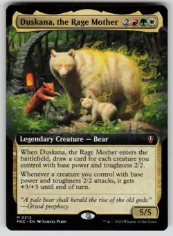 Duskana, the Rage Mother (Extended Art) Murders at Karlov Manor 312 MTG NM - Image 1