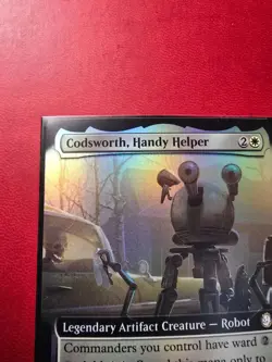 Codsworth, Handy Helper (Extended Art) 366 Universes Beyond: Fallout Foil | MTG - Image 4