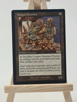 Copper Gnomes Urza´s Saga Magic Karte MTG englisch (Kupfergnome) 291 - Image 1