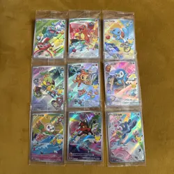 POKEMON TCG CHINESE 30TH ANNIVERSARY 1ST PARTNER FULL SET OF 9 Sealed (CHINESE) - Image 1