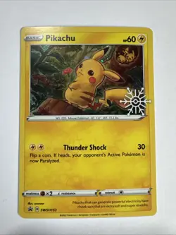 Pikachu SWSH153 Black Star PROMO Pokemon Cards🔥 - Image 1