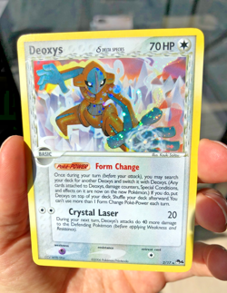 2006 Pokemon Deoxys Holo Delta Species 2/17 Pop Series 4 [LP] - Image 3