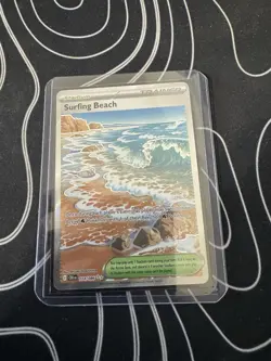 Pokemon TCG Surfing Beach Trainer-Stadium 114/086 PACK FRESH perfect condition - Image 1