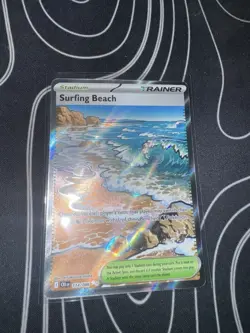 Pokemon TCG Surfing Beach Trainer-Stadium 114/086 PACK FRESH perfect condition - Image 2