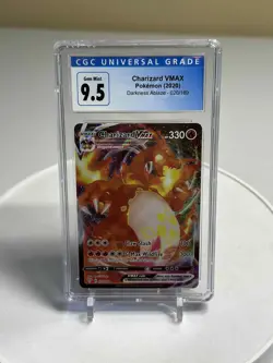 2020 Pokemon Darkness Ablaze Charizard VMax 020/189 CGC Graded 9.5 Gem Mint - Image 1