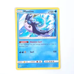 Mantine 58/214 Pokemon SM - Lost Thunder Uncommon NM - Image 1