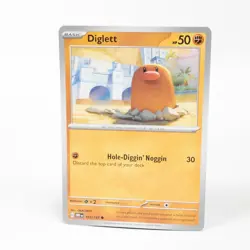 Diglett 103/197 Pokemon SV03: Obsidian Flames Common NM - Image 1