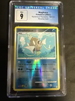 Pokemon Magikarp - CGC 9 2007 Mysterious Treasures 89/123 Reverse Holo - Blue 🔥 - Image 1