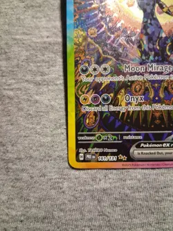 Pokemon Umbreon ex Full Art Holo Rare PRE EN 161/131 2025 - Image 4