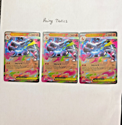 Pokemon Mega Charizard X ex 013/094 Phantasmal Flames NM x3 - Image 1