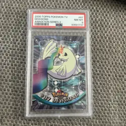 2000 TOPPS POKEMON TV DEWDONG ANIMATION SERIES 2 - Image 1