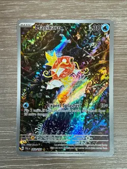 Pokemon Magikarp Illustration Rare Paldea Evolved 203/193 Good Condition TCG - Image 1