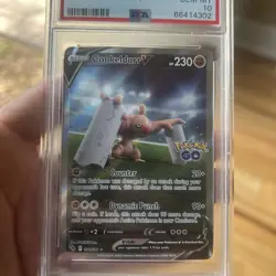 2022 Pokemon Go #074 Conkeldurr V FA PSA 10 GEM MINT - Image 3