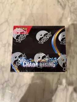 Pokemon Center TCG Mega Evolution: Chaos Rising Booster Box Factory Sealed - Image 1