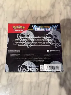 Pokemon Center TCG Mega Evolution: Chaos Rising Booster Box Factory Sealed - Image 2