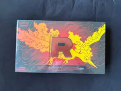 Pokemon TCG Team Rocket’s Moltres ex Ultra Premium Collection UPC Factory Sealed - Image 1