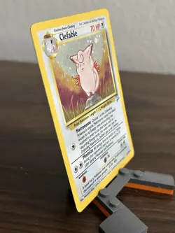 The Pokemon Company Clefable 5/130 Base Set 2 Holo Rare English 70HP 2000 - Image 3