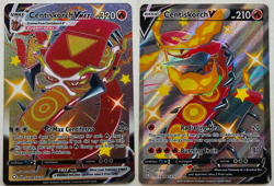 🔥✨ Pokemon TCG Shiny Centiskorch V & Centiskorch VMAX Bundle ✨🔥 - Image 1