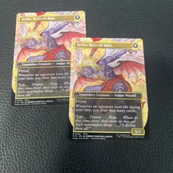 Final Fantasy MTG EN Kefka, Court Mage #0322 FFVI Borderless MISCUT 🔥 x1 - Image 2