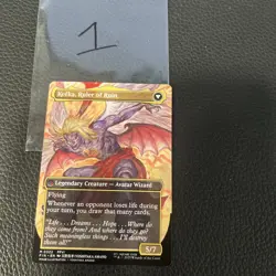 Final Fantasy MTG EN Kefka, Court Mage #0322 FFVI Borderless MISCUT 🔥 x1 - Image 4