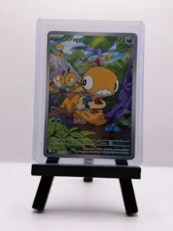 Scraggy 138/086 Illustration Rare - White Flare - Pokemon TCG - Image 1