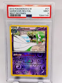 PSA 9 Gardevoir Reverse Holo #57 2012 Pokemon Black & White - Image 1