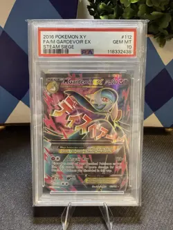 Pokemon XY Steam Siege M Gardevoir EX 112/114, PSA 10 - Image 1